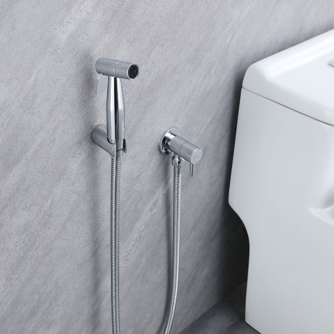 Douchette WC murale – Chromé