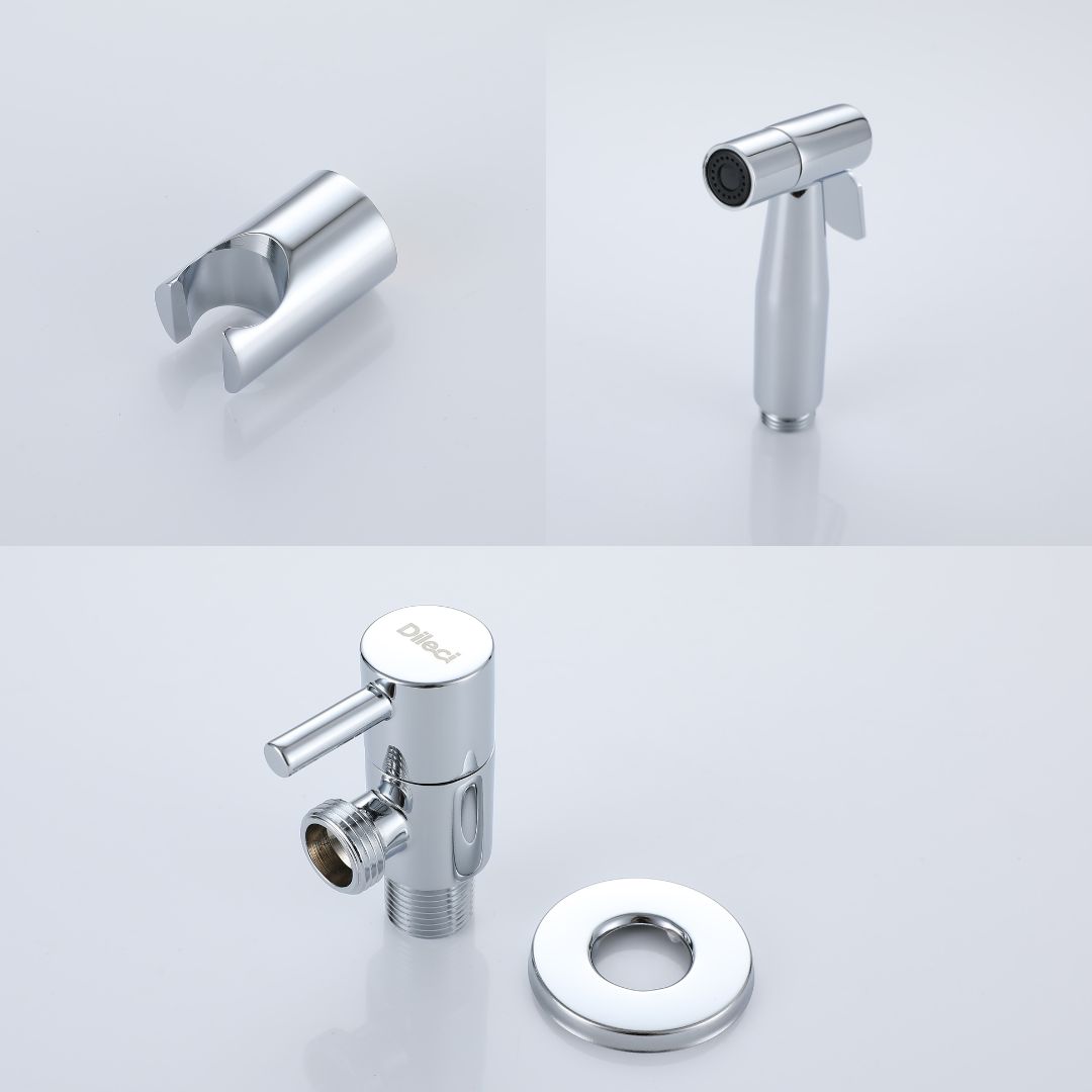 Douchette WC murale – Chromé