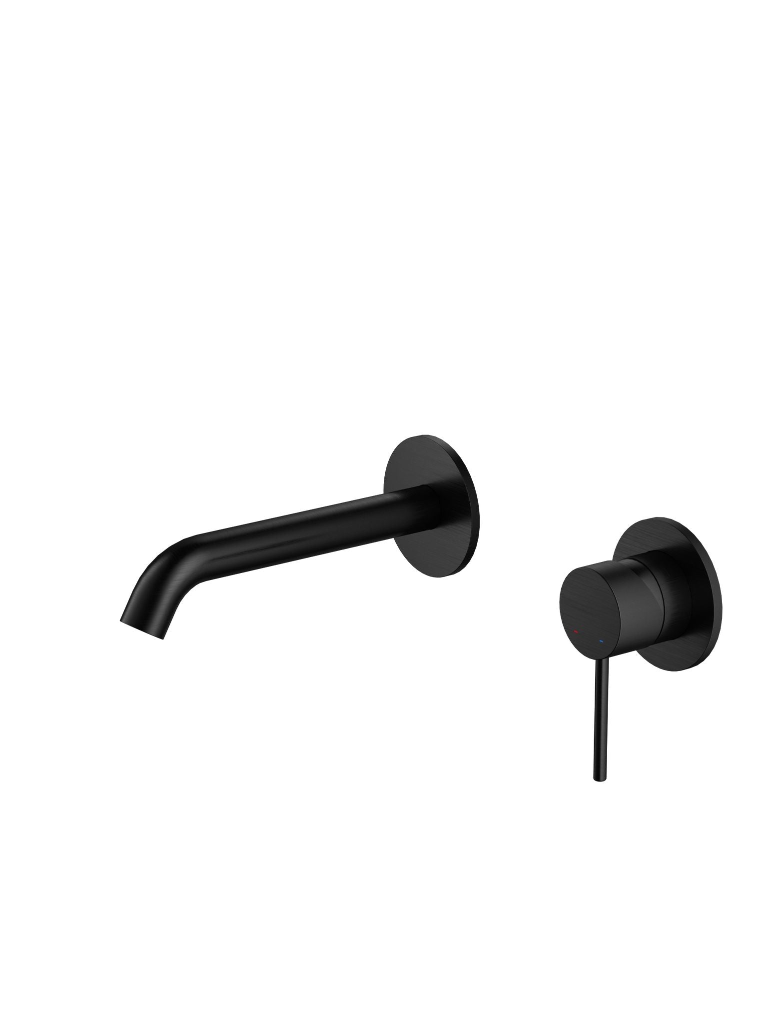 Robinet à bec encastrable Noir Mat