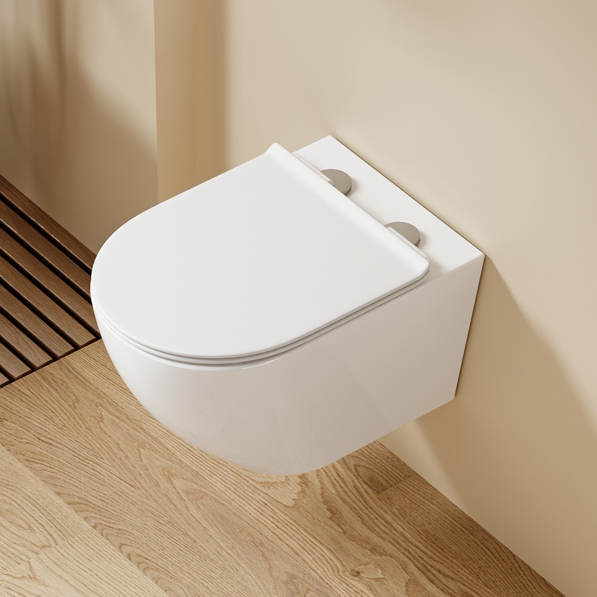 WC suspendu VALA (53*36,5*26,5cm)– Design moderne & abattant Soft Close (Copie)
