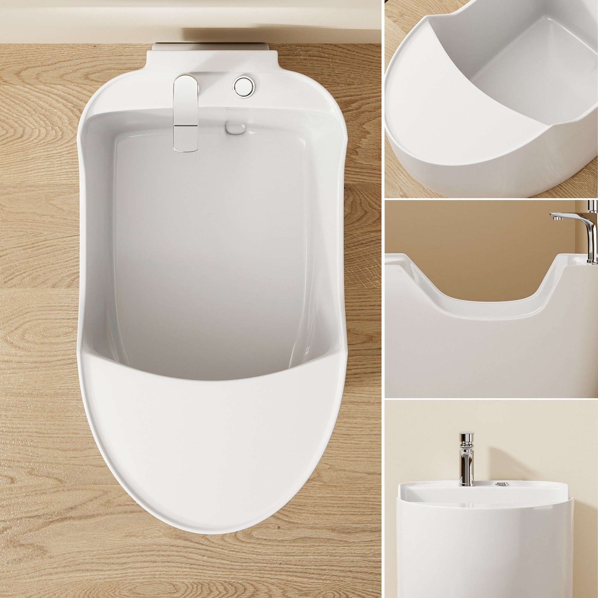 Bassin d'ablutions Medine avec assise - Compact et Polyvalent