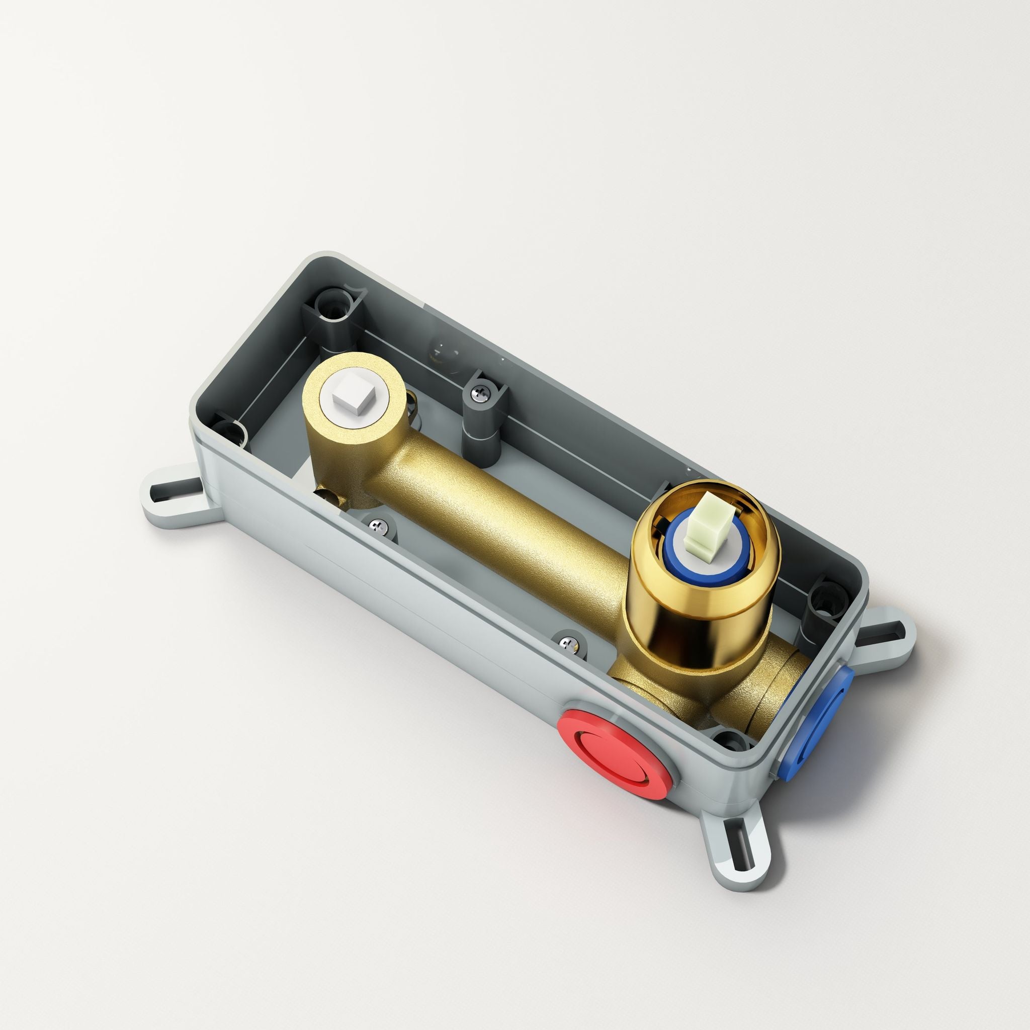 Robinet encastrable à bec - finition or