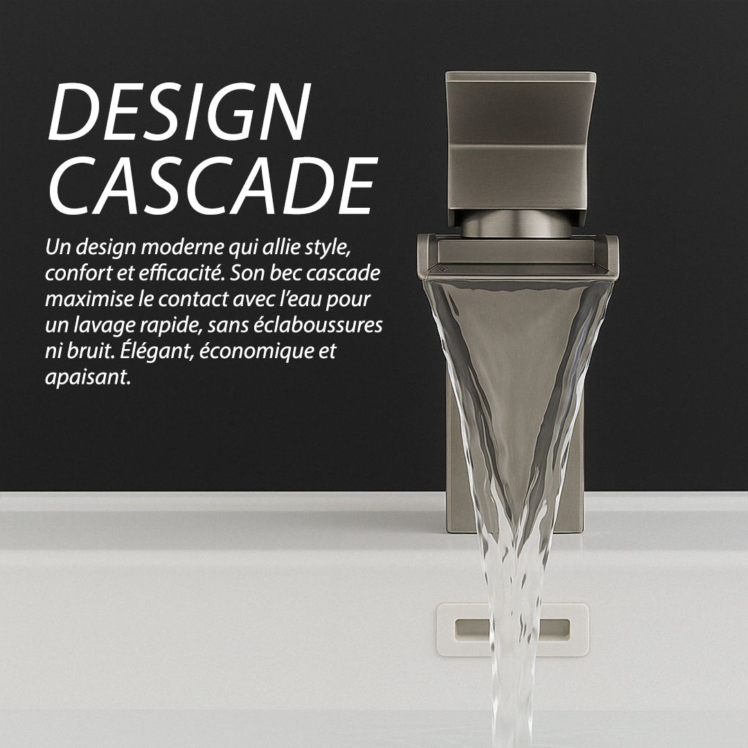 Robinet design cascade design et petit prix Dileci.