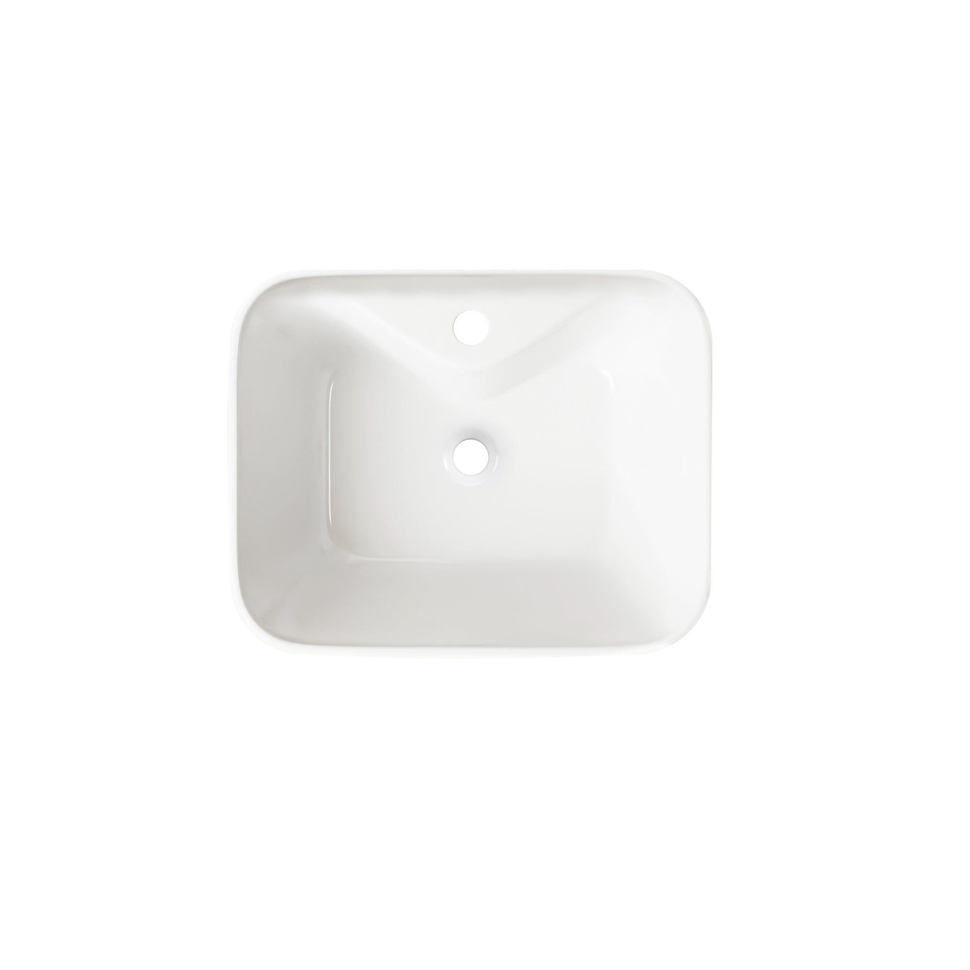 Lavabo Totem Blanc Rectangulaire et Fin: Sleek white rectangular ceramic bathroom sink