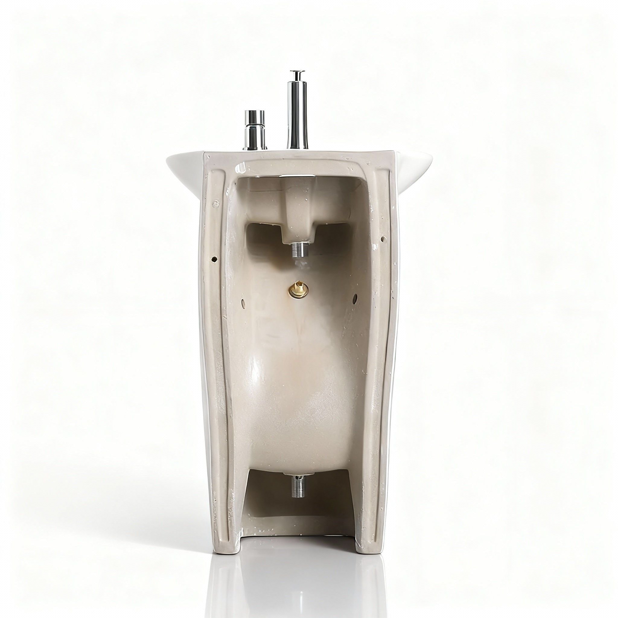 Lavabo d'ablutions Méca : Bassin de lavage des pieds Wudu au design élégant