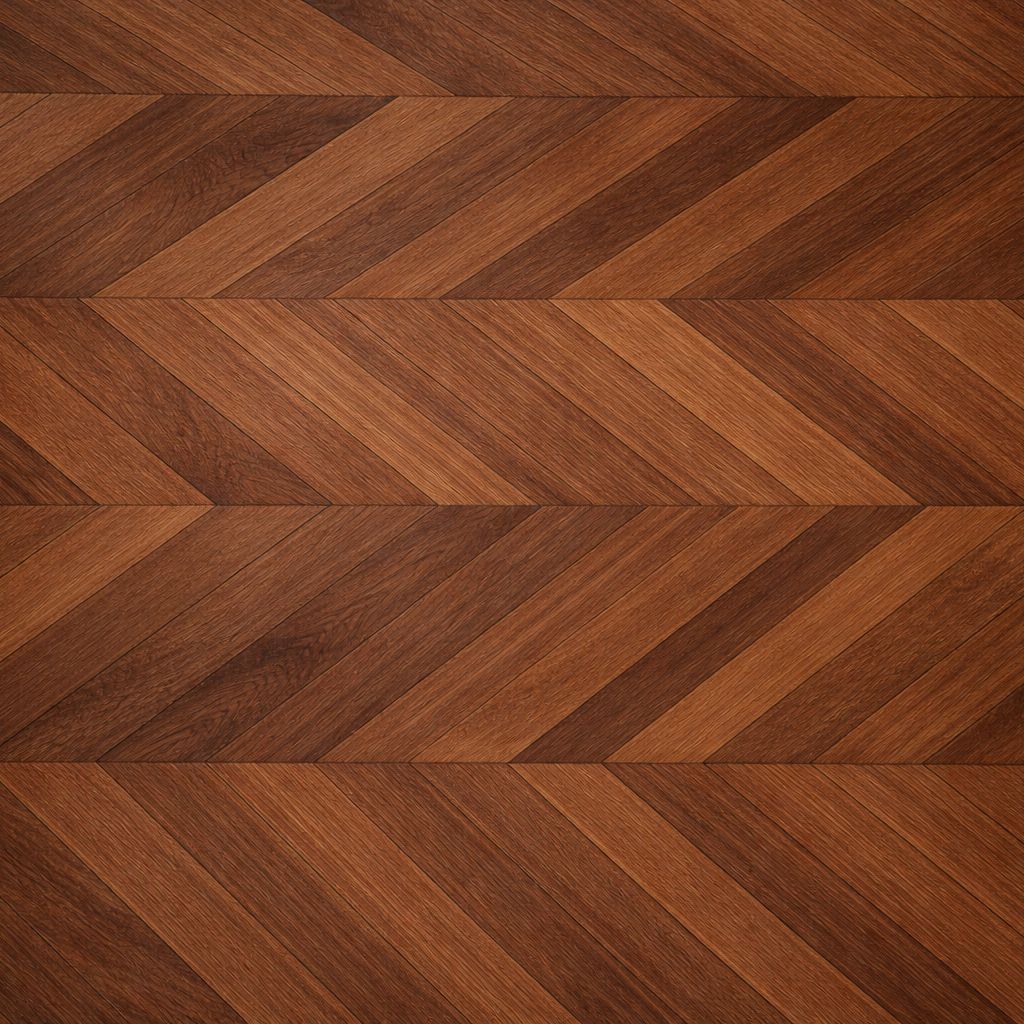 Parquet massif chêne français – Point de Hongrie (Copie): Motif chevron élégant en bois.