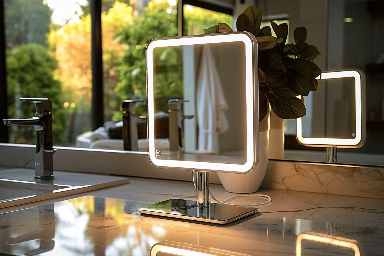 Miroir lumineux pour maquillage : choisir le meilleur modèle au bon prix