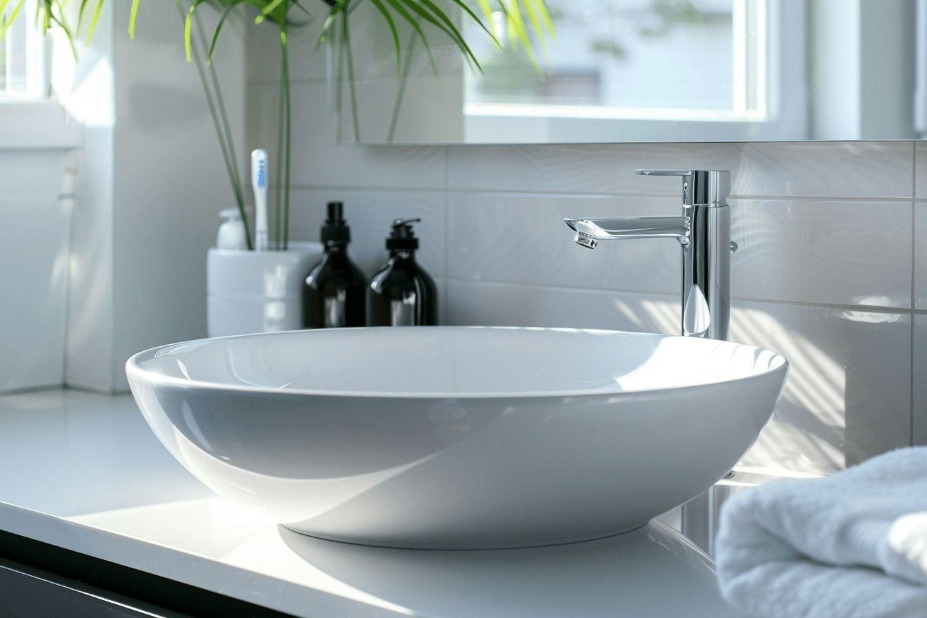 Vasque en porcelaine ou céramique : comment choisir entre ces deux matériaux pour la salle de bains ?