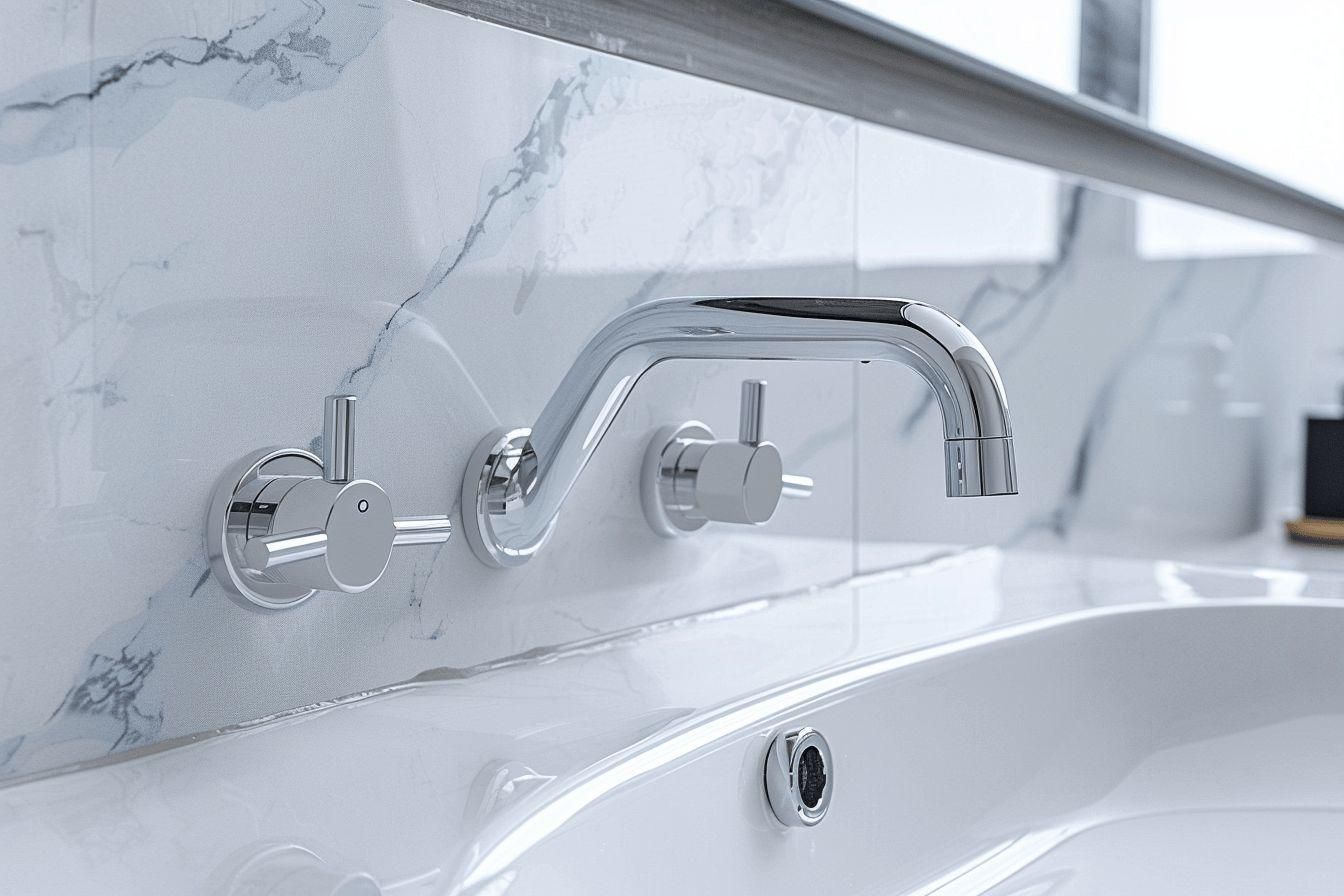 Quelle hauteur pour installer un robinet encastrable ou mitigeur mural dans la salle de bain ?