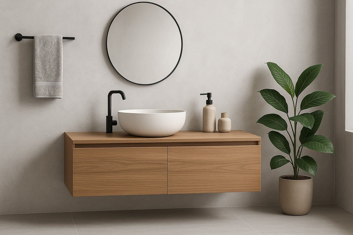 Meuble de salle de bain tendance : les incontournables 2025