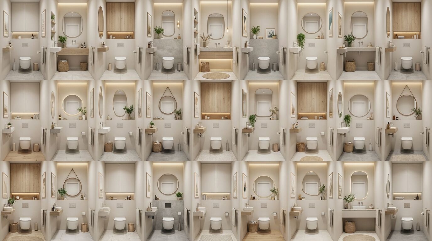 Déco wc petit espace : nos idées pratiques et élégantes