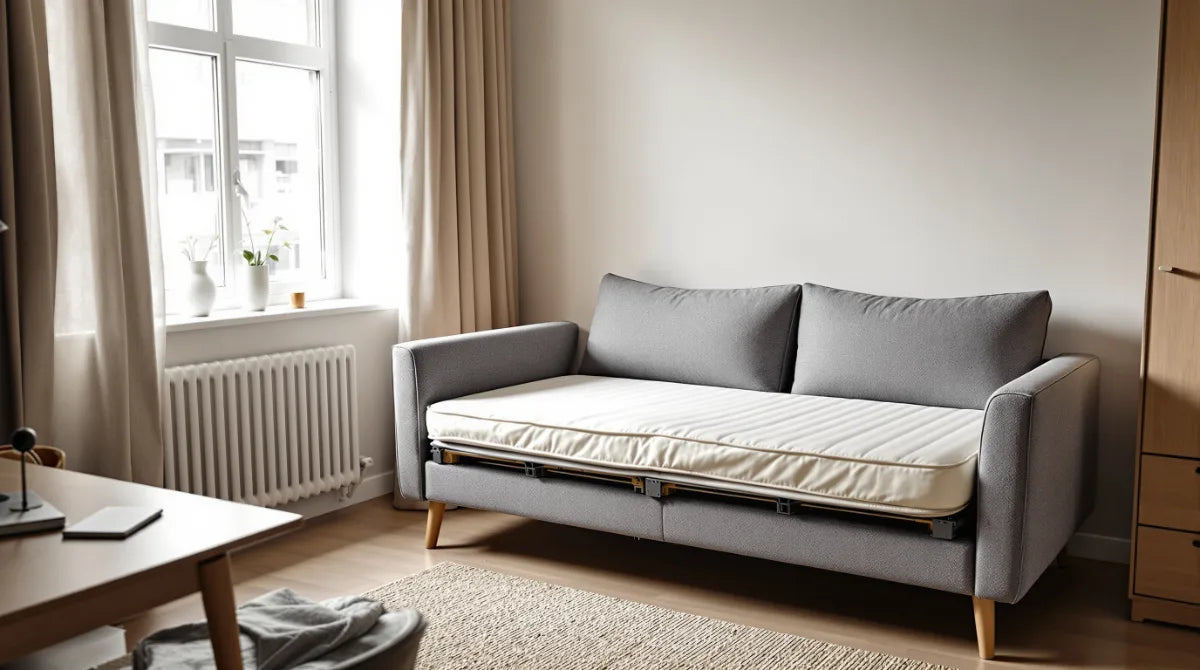 Petit appartement étudiant : canapé convertible ou fauteuil-lit ?