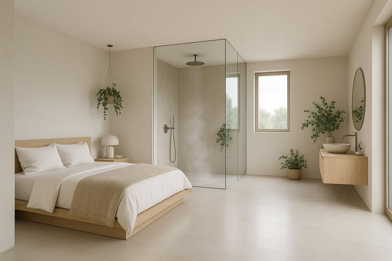 Les plus belles suites parentales modernes avec douche à l'italienne, au design minimaliste