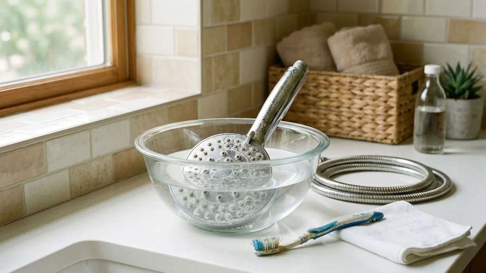 Démonter et détartrer un pommeau de douche : les méthodes qui marchent