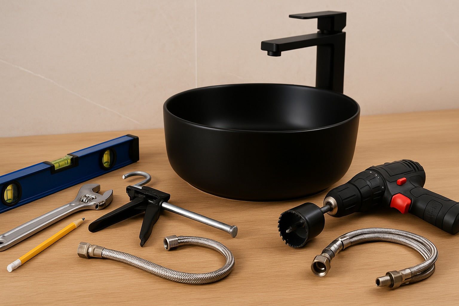 Tutoriel : monter une vasque et réaliser les raccordements facilement