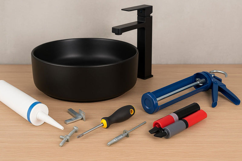 Avec quelle colle poser une vasque sur un meuble de salle de bain ?