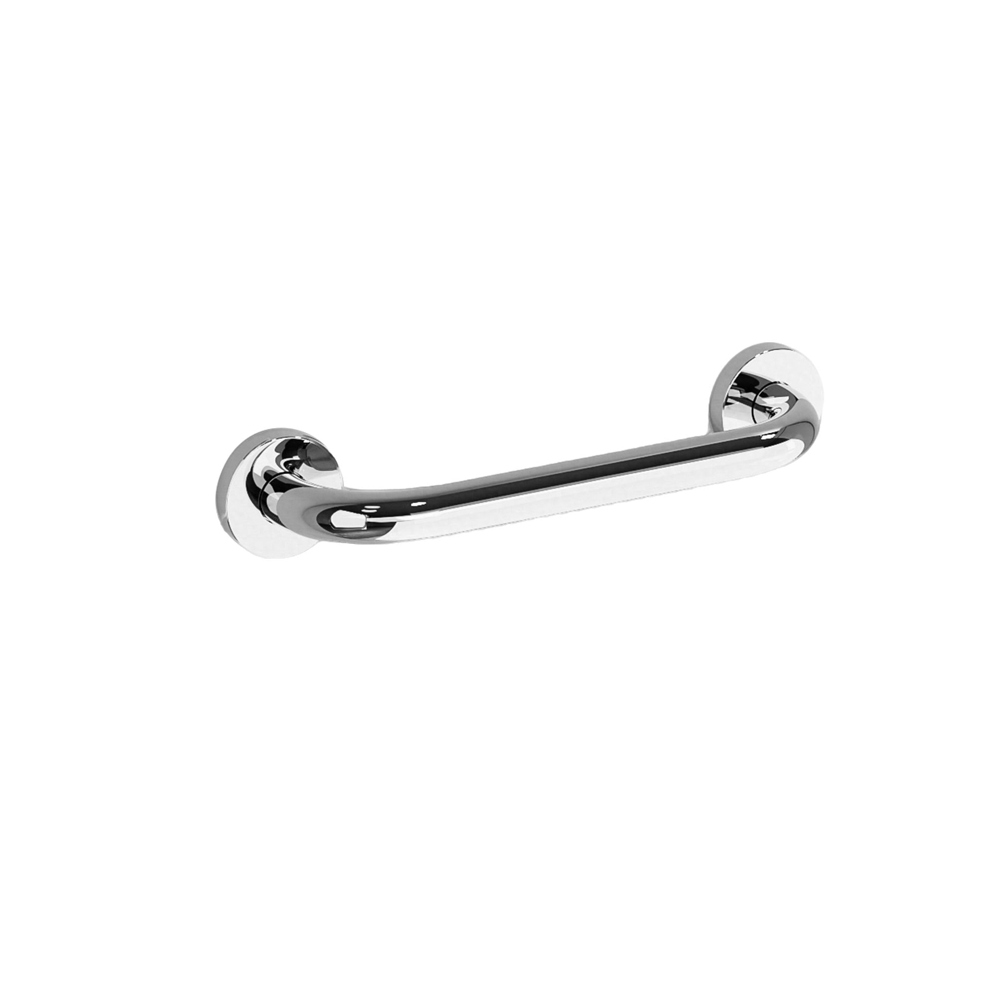 Barre d’appui murale chromée 19 cm pour salle de bain