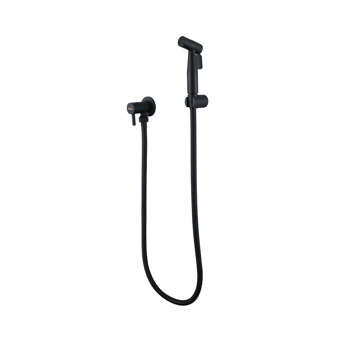 Douchette WC Murale - Noir mat