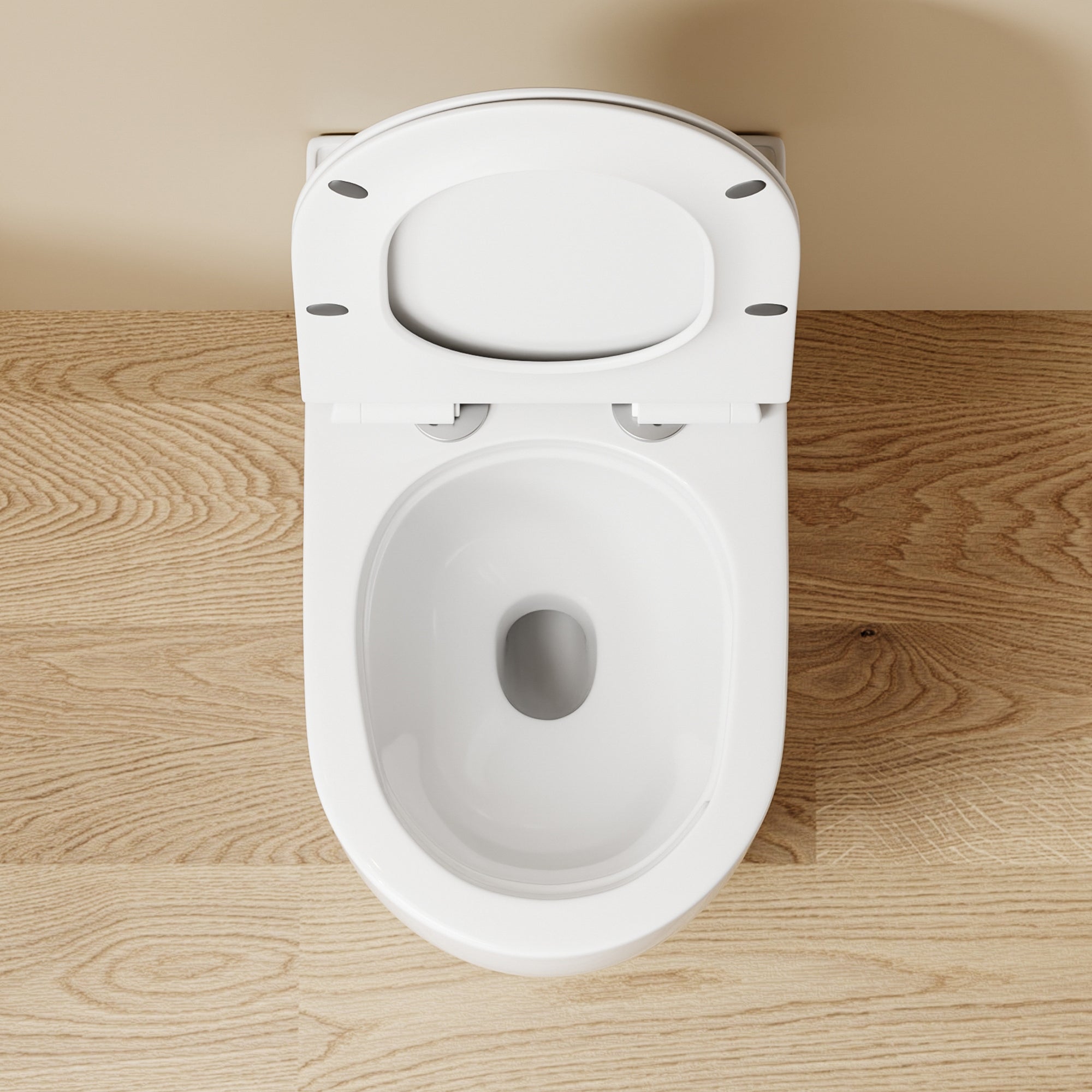 WC suspendu VALA (53*36,5*26,5cm)– Design moderne & abattant Soft Close (Copie)