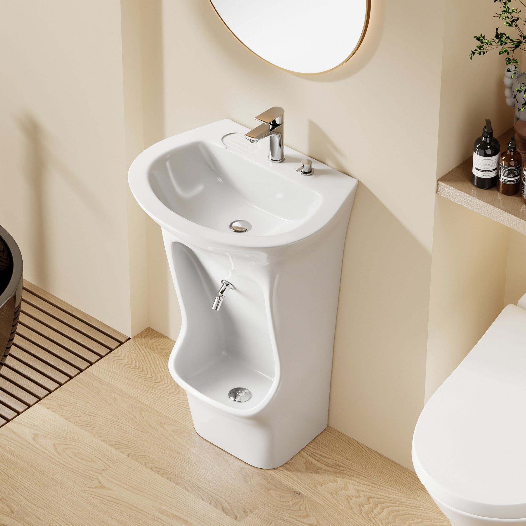 Lavabo d’ablutions Méca – modèle complet à poser
