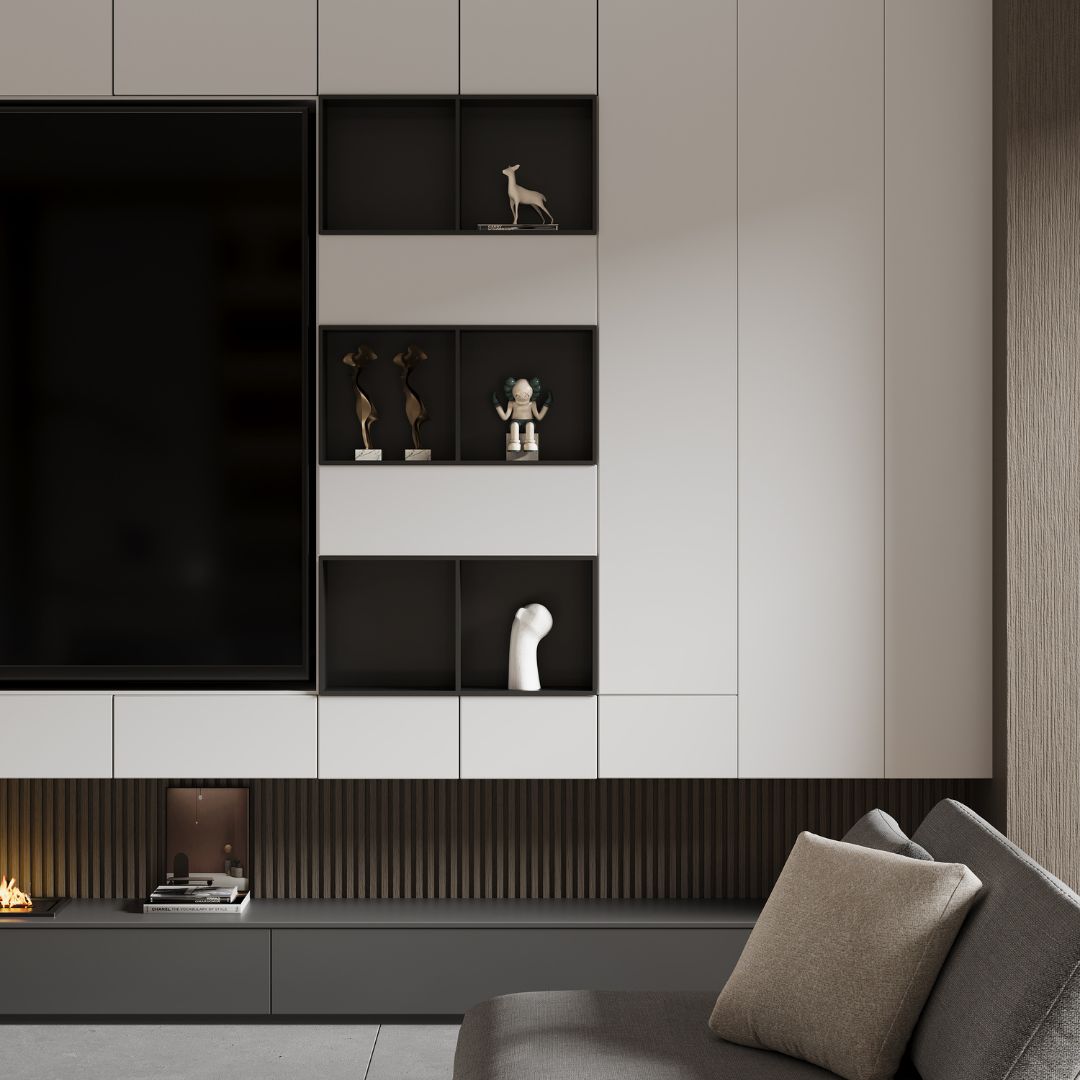 Niche de douche double, 60x30x12 cm, cadre noir, rangement de salle de bain moderne