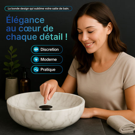 Bonde Pop-Up noir mat
