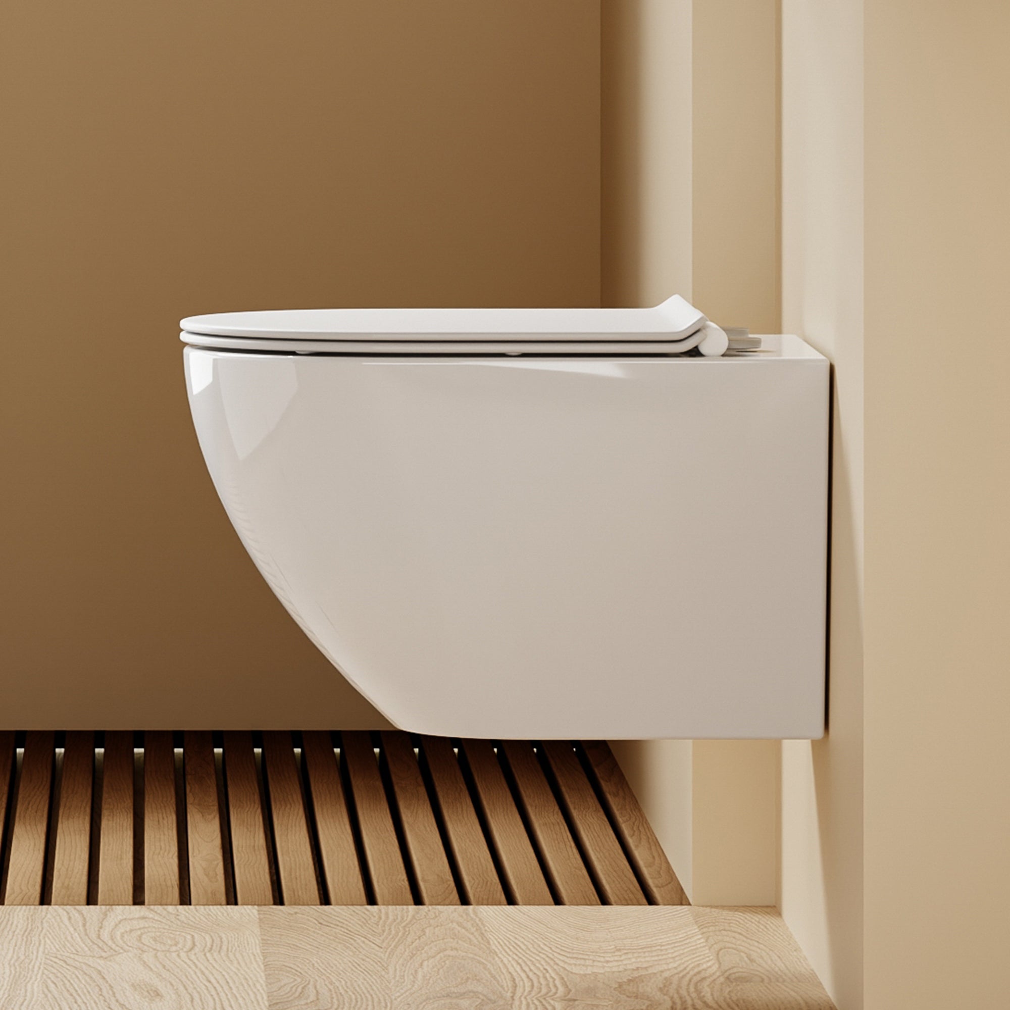 WC suspendu VALA (53*36,5*26,5cm)– Design moderne & abattant Soft Close (Copie)