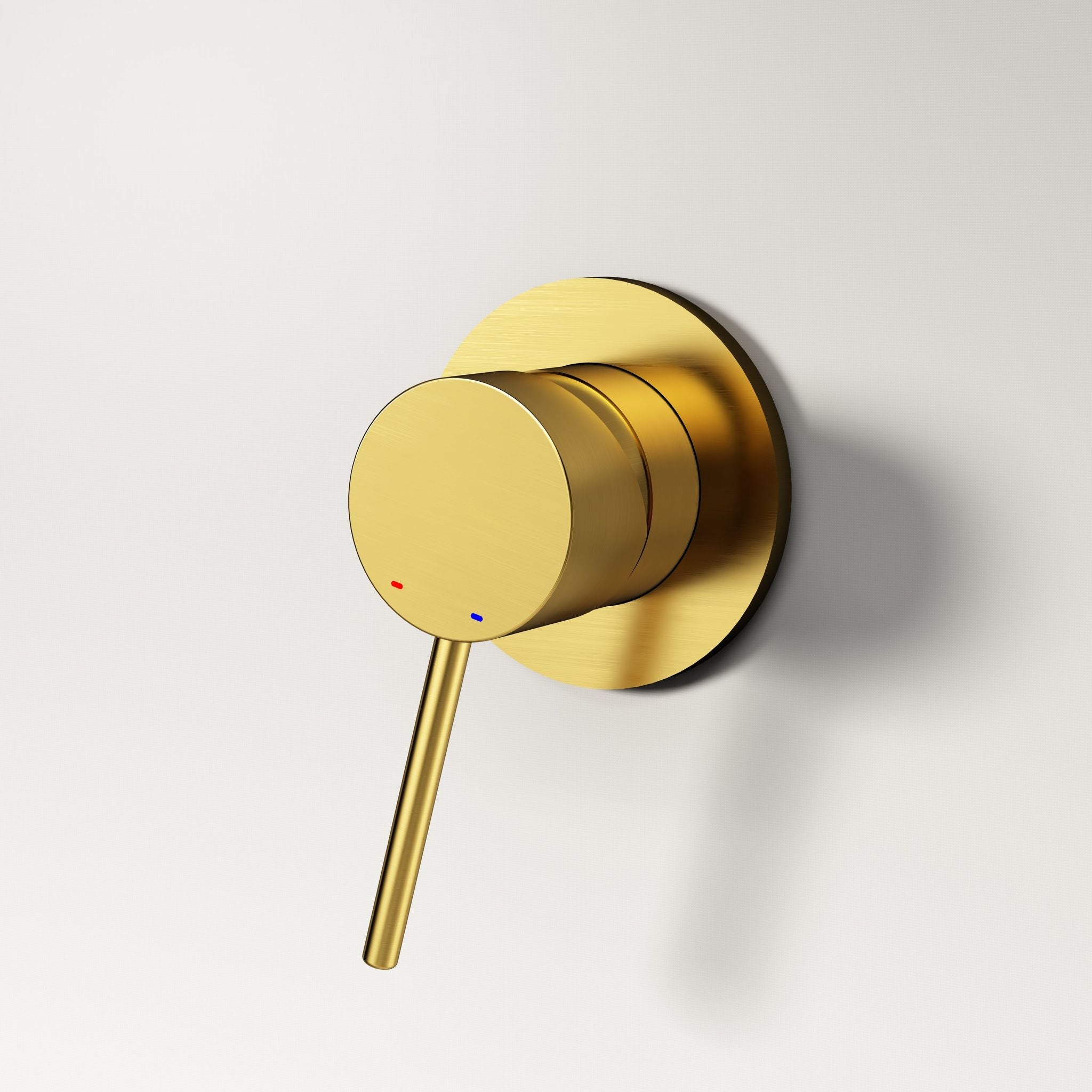 Robinet encastrable à bec - finition or