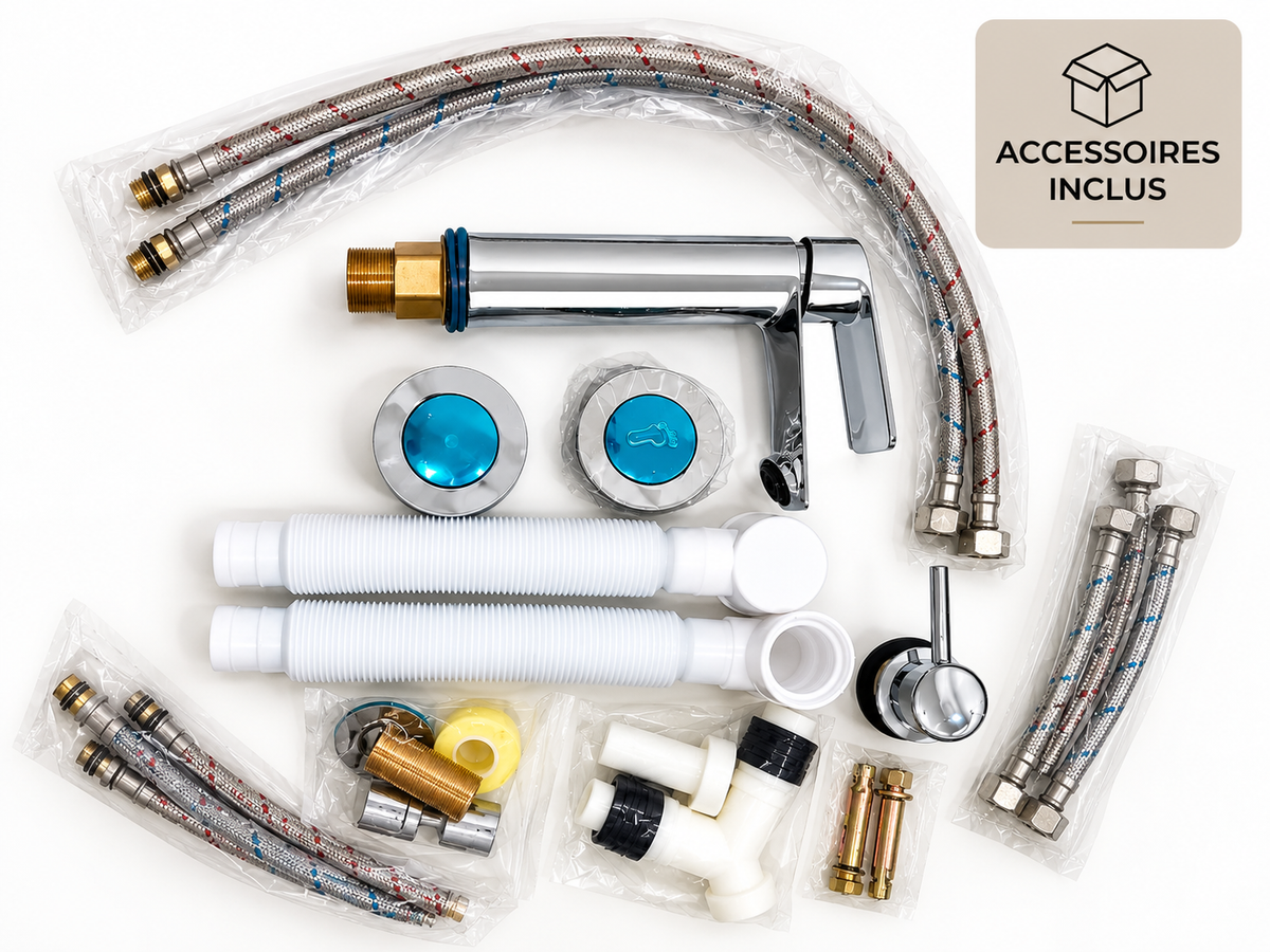 Tous les accessoires inclus