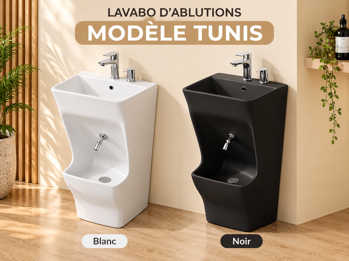 Blanc brillant ou noir mat : à vous de choisir !