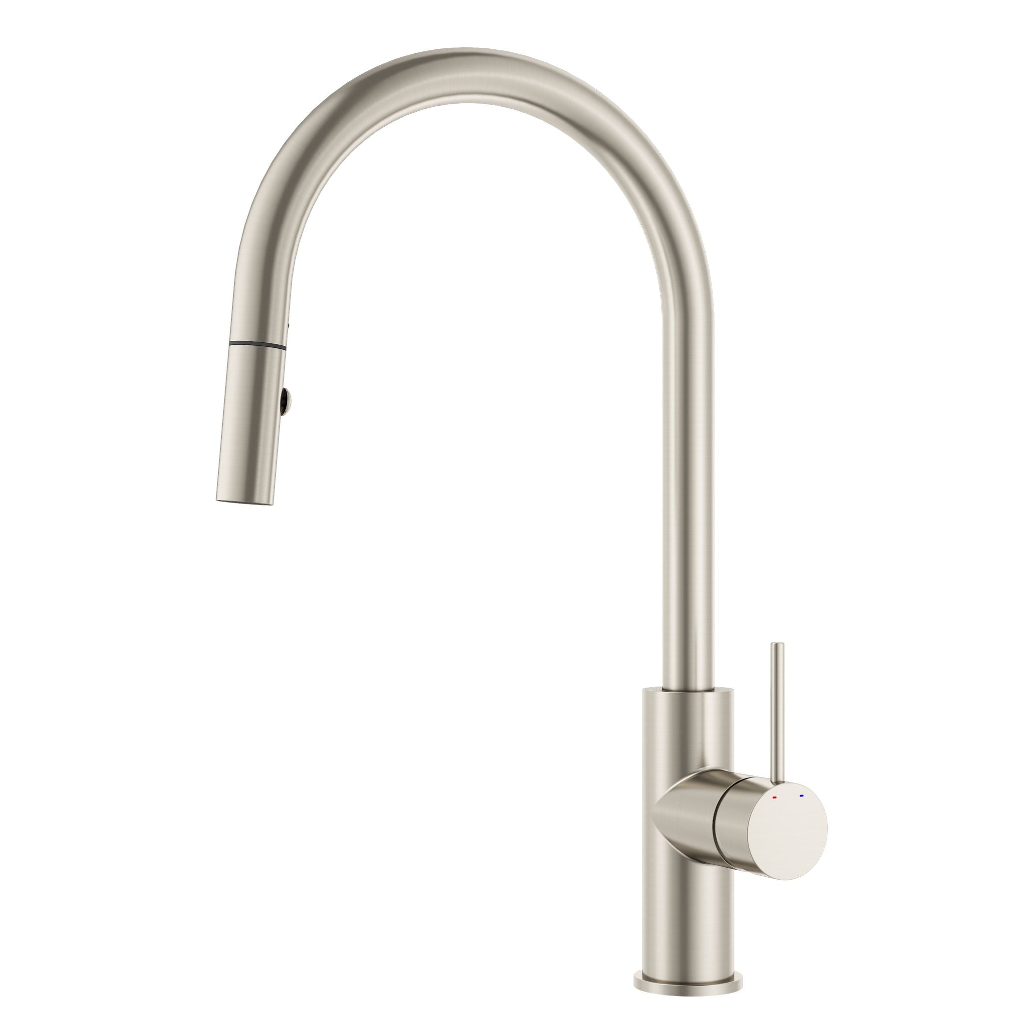 Robinet de cuisine avec douchette extractible – Finition chrome