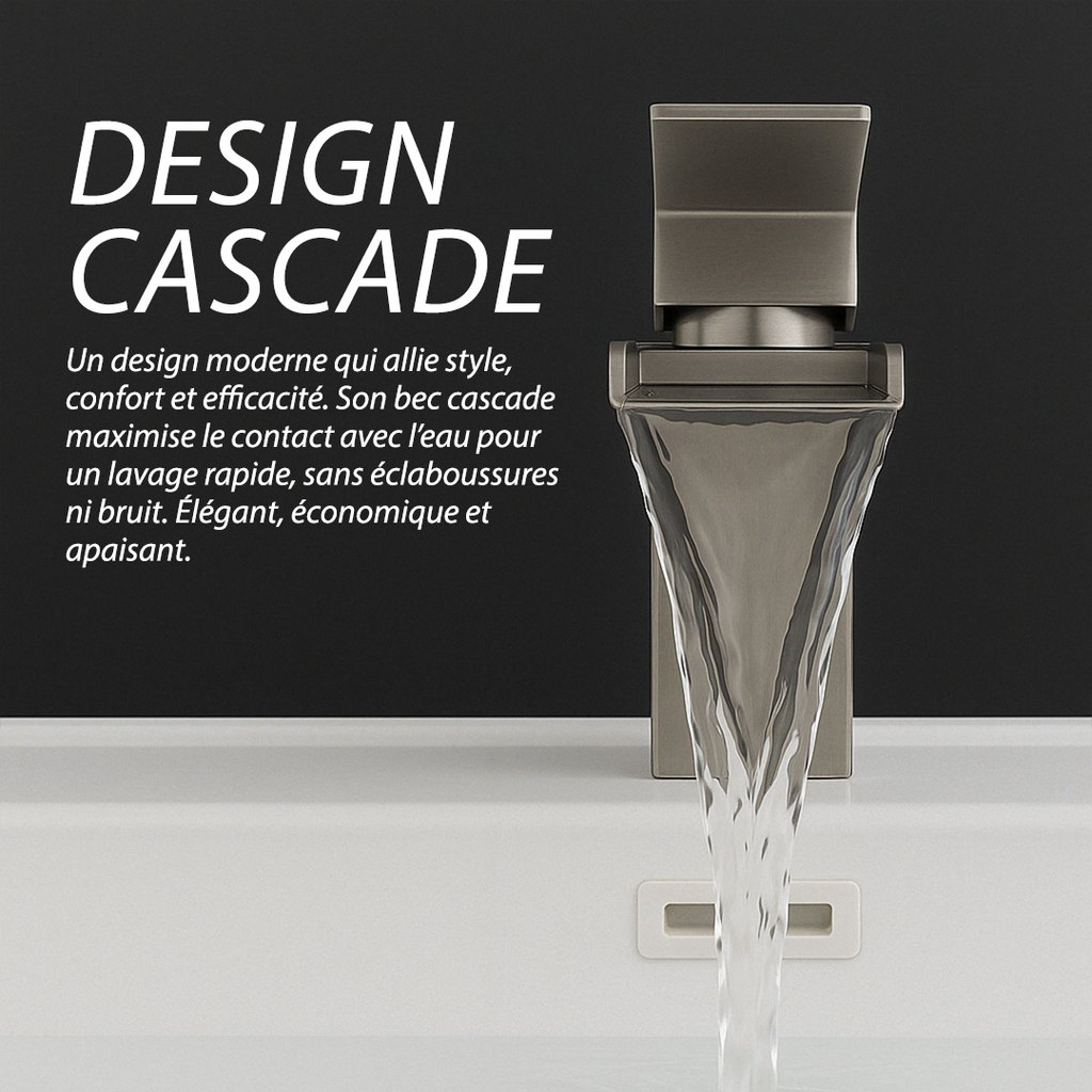 Robinet design cascade design et petit prix Dileci.