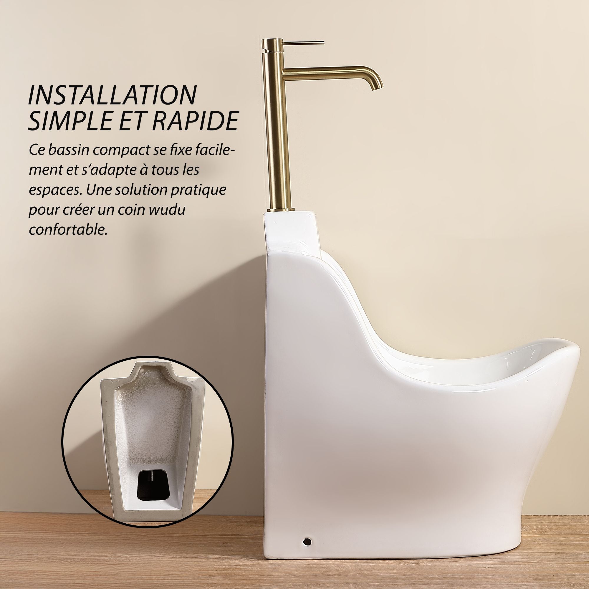 Bassin d'ablution Oran - Lavage des pieds Wudu