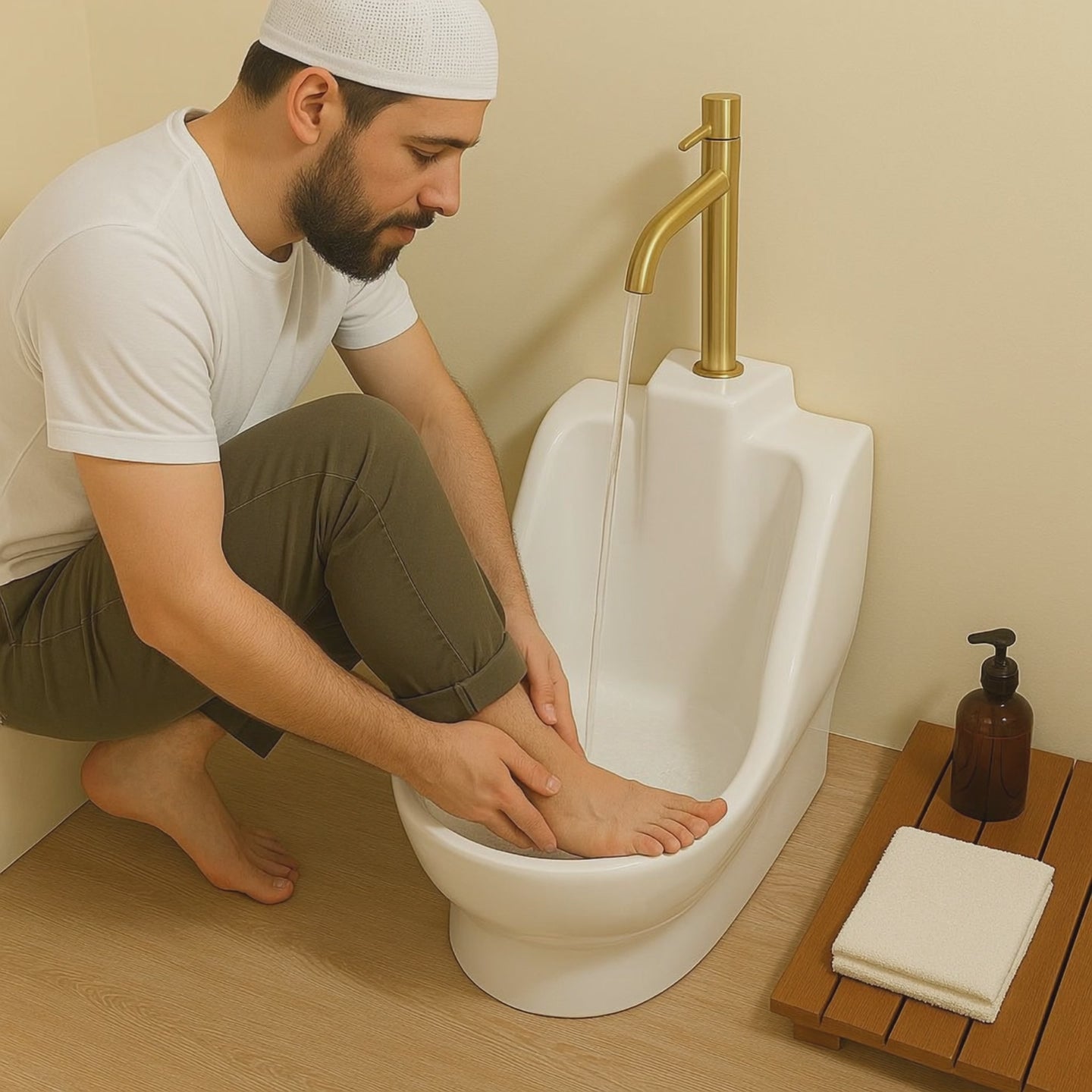 Bassin d'ablutions Oran - Lavage des pieds Wudu